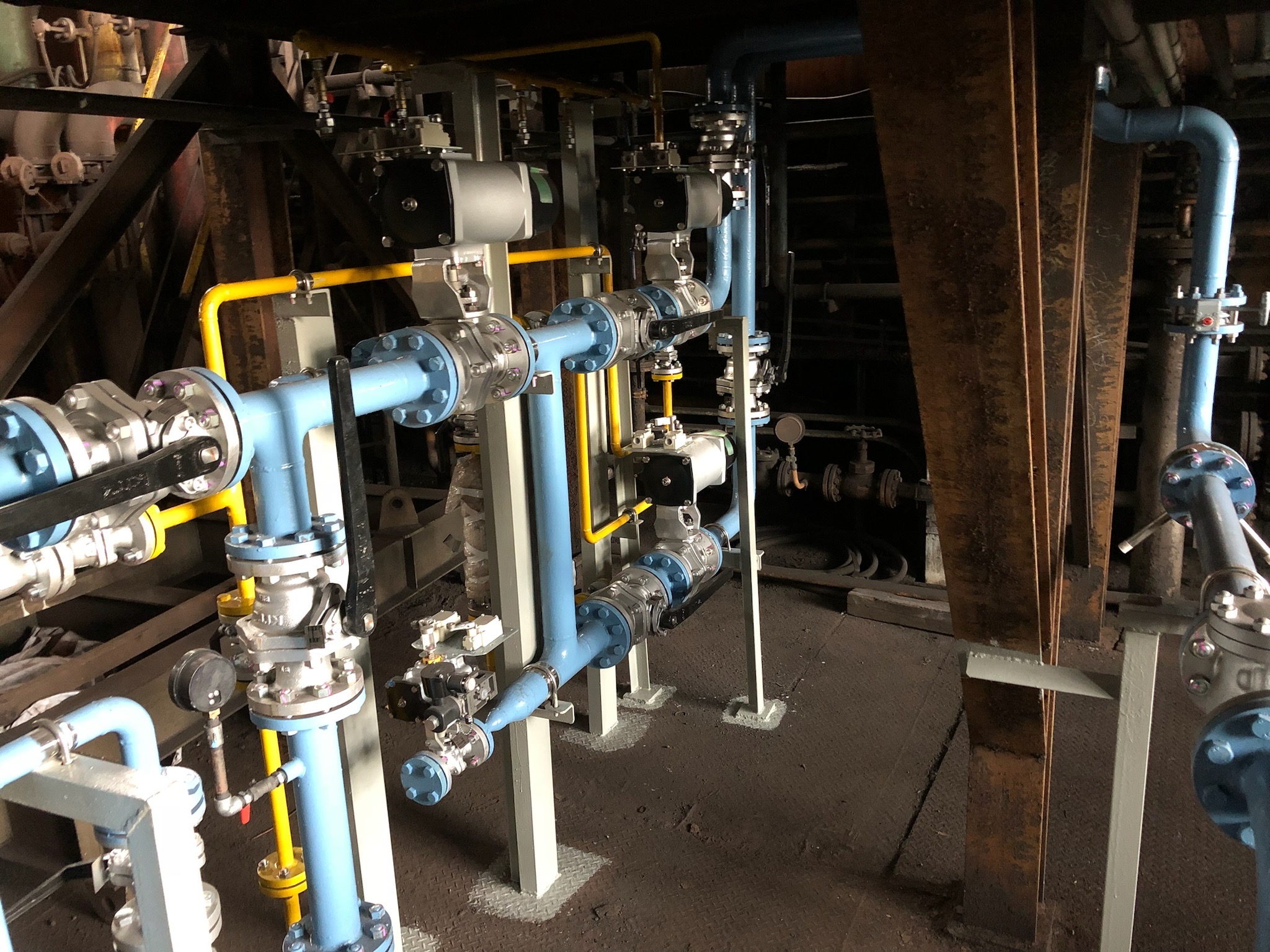 バルブスタンド　製作・取付