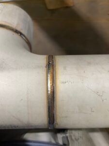 配管　突合せ溶接