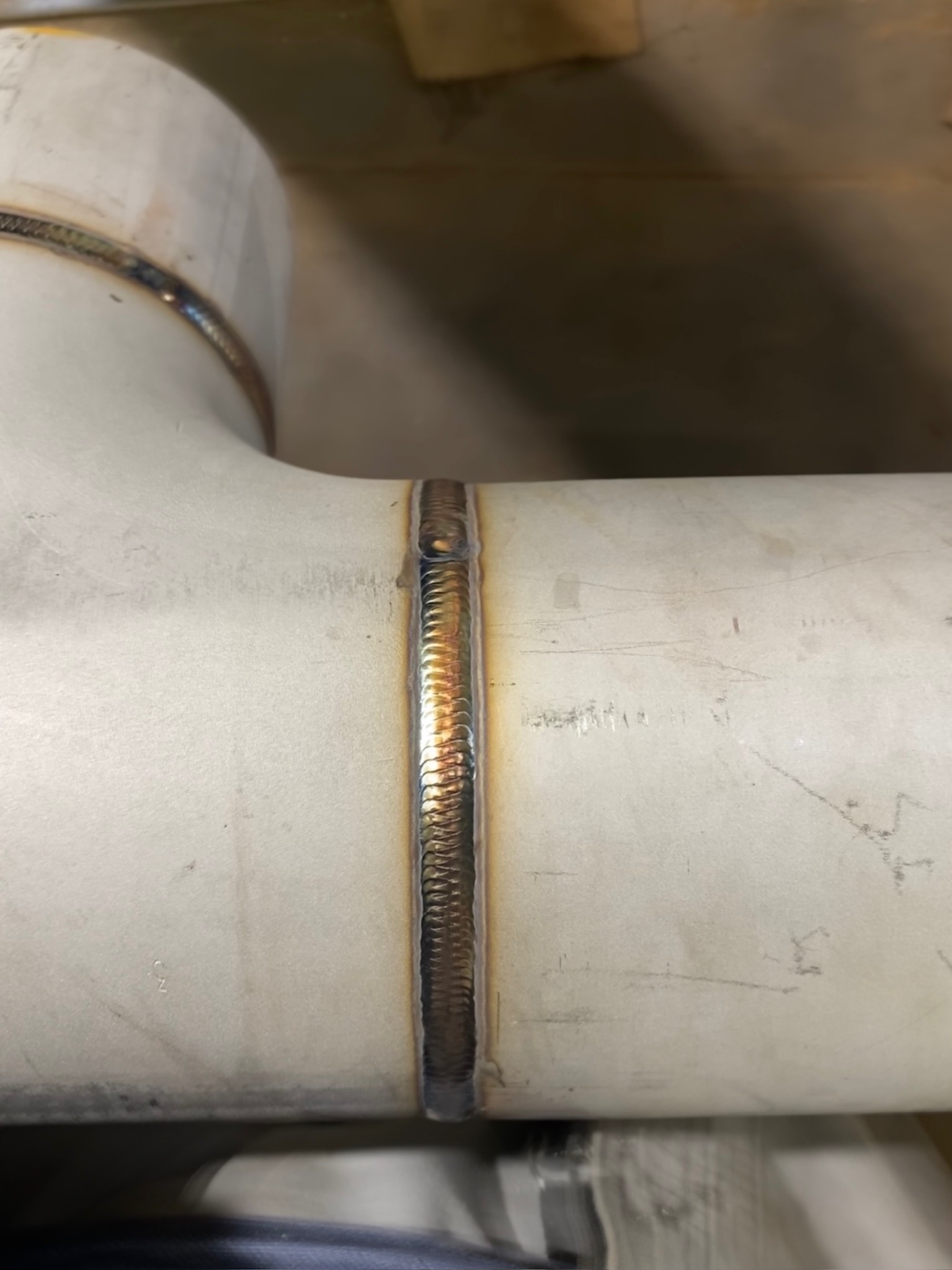 配管　突合せ溶接